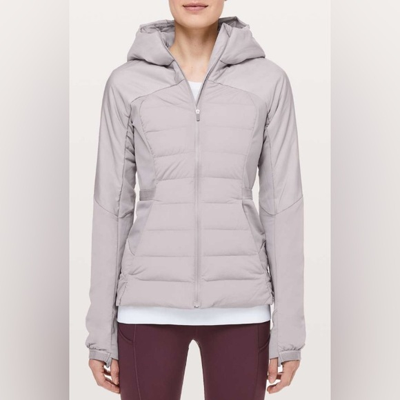 NWOT Lululemon Down For It All Jacket Dark Chrome - Picture 1 of 8
